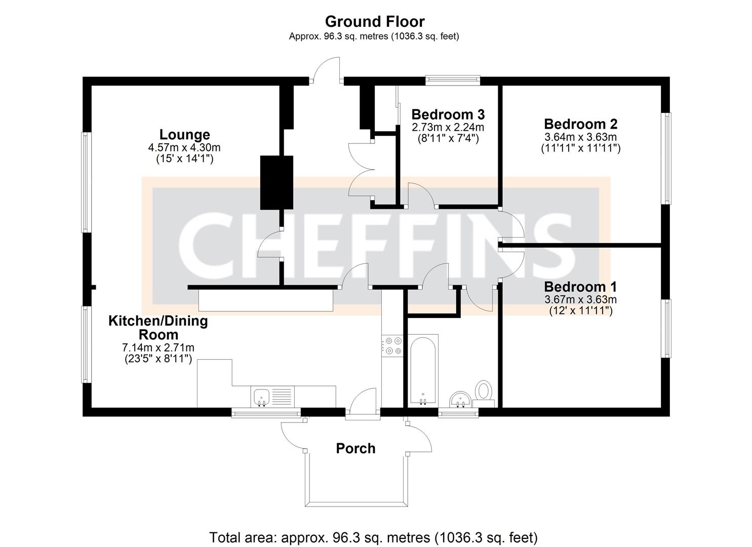 3 Bedroom for sale in Soham Cheffins Ely Sales